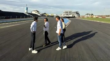La organización del MotoGP supervisó las obras de modernización del autódromo Galvez en Buenos Aires