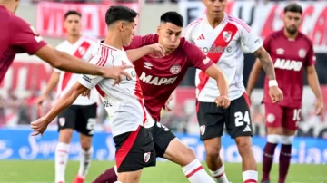 River Plate y un triunfo agónico gracias a Borja ante Lanús en el Mâs Monumental