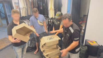 Secuestran mercadería valuada en 20 millones de pesos en infracción a la Ley de Marcas