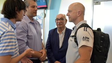 Los seleccionados de hockey de Australia llegaron a Santiago del Estero para la FIH Pro League