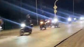 VIDEO | La policía frustró el “jueves de locos” en La Banda: así fue el operativo contra las “picadas ilegales”