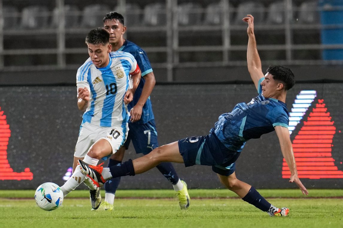 Argentina cayó 3 a 2 ante Paraguay y se quedó a las puertas del título en el Sudamericano Sub-20