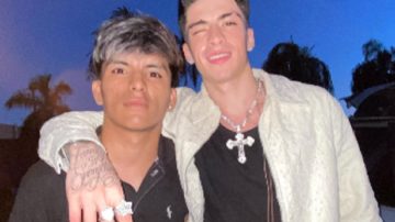 Lauty Gram, el ex de la “China” Suárez pasó por La Banda y se sacó fotos con sus fans
