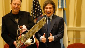 El desopilante regalo de Javier Milei a Elon Musk en Washington
