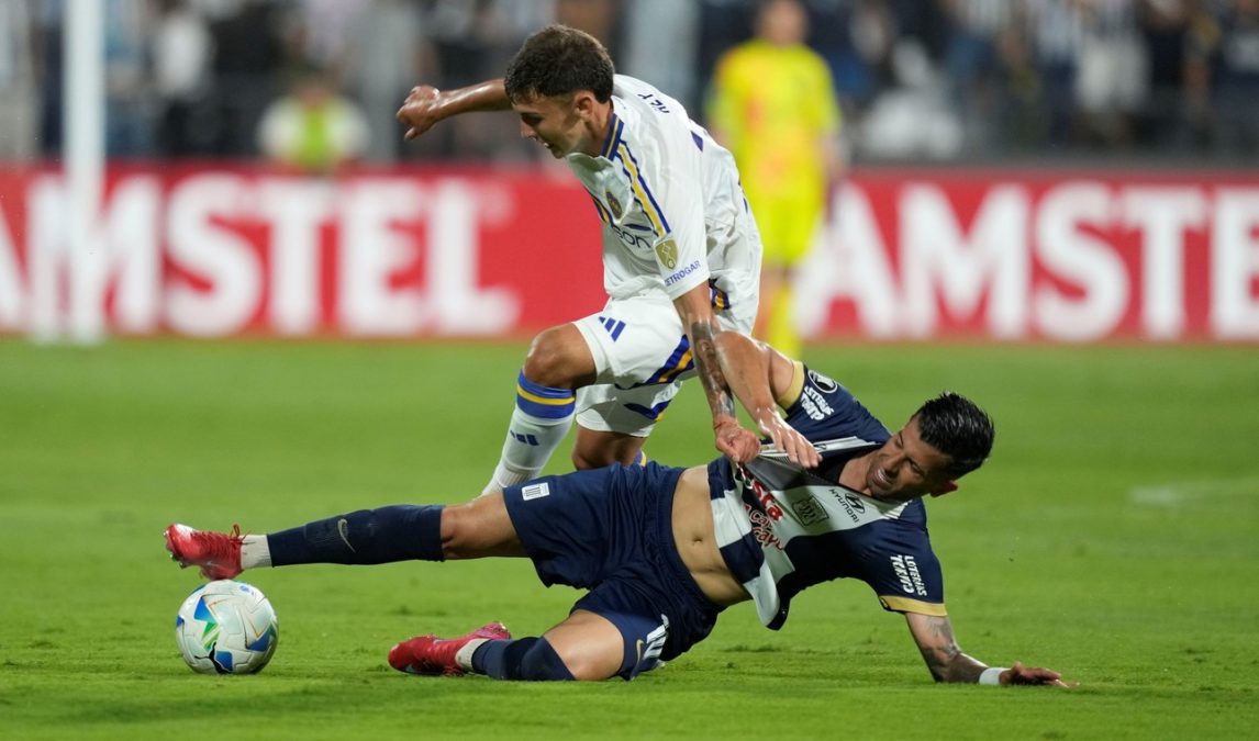 Boca Juniors cayó ante Alianza Lima de Perú 1 a 0, y deberá remontar en La Bombonera