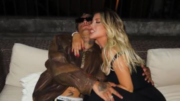 Wanda Nara compartió un chat subido de tono con L-Gante y al músico le bloquearon la cuenta de Instagram