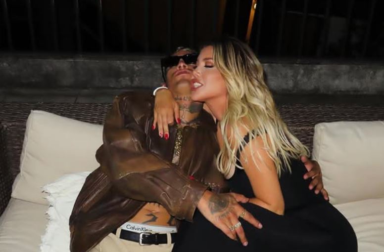Wanda Nara compartió un chat subido de tono con L-Gante y al músico le bloquearon la cuenta de Instagram