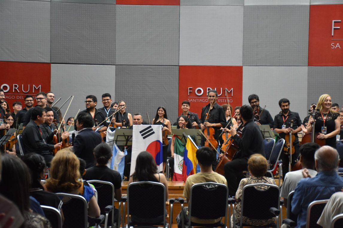 La Orquesta Sinfónica de Latinoamérica brilló en el Fórum