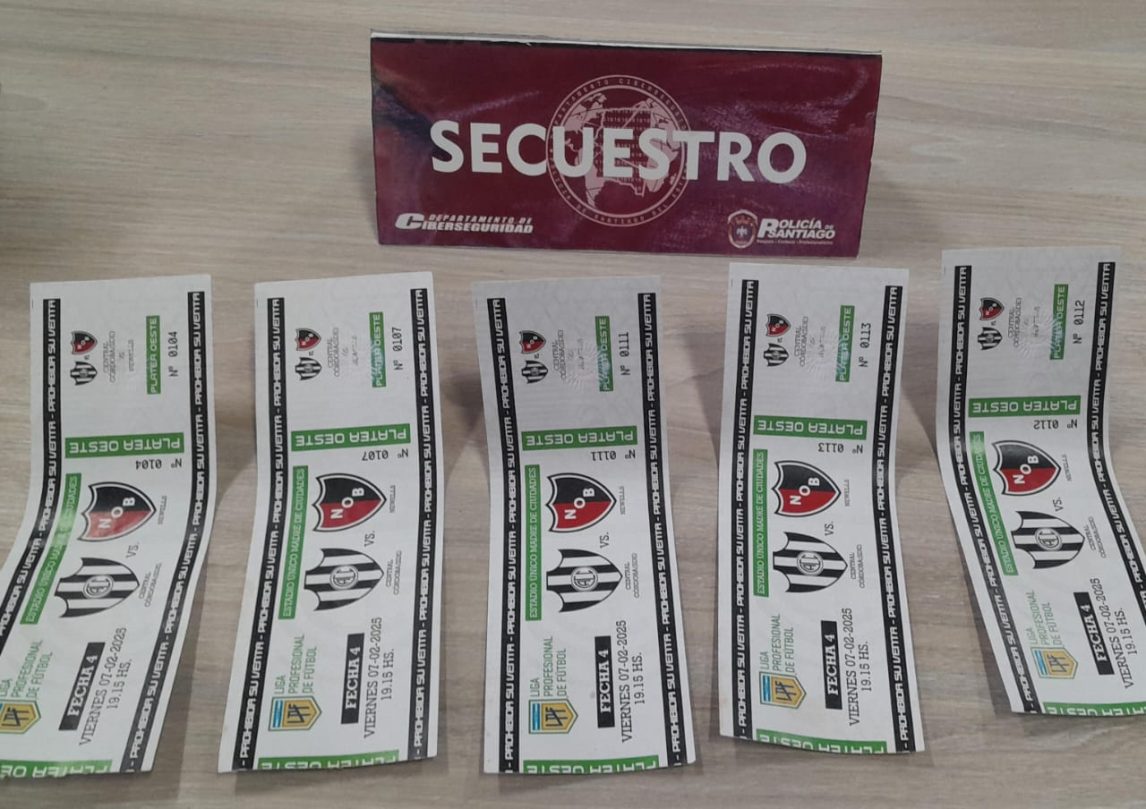B° Vinalar: ofrecía por internet entradas falsas para ver a Central Córdoba y terminó tras las rejas
