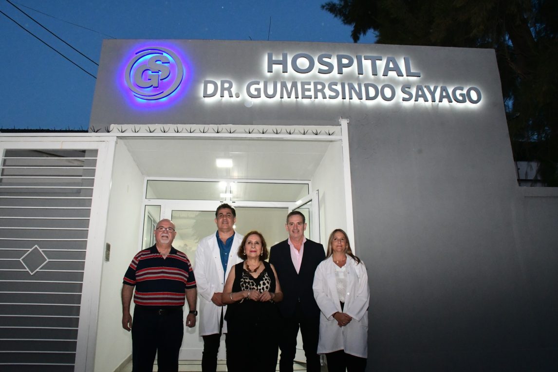 Habilitaron las refacciones y remodelaciones del Hospital Gumersindo Sayago