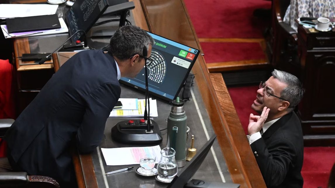 Germán Martínez tensó el debate por el proyecto “Ficha Limpia”: “Te espero en Segurola y Habana”