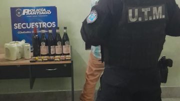 Ladrón fue atrapado cuando robaba fernet y chocolates: terminó en el hospital con dolor en los testículos