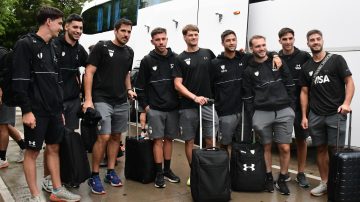 Los Leones llegaron a Santiago del Estero para disputar la FIH Pro League