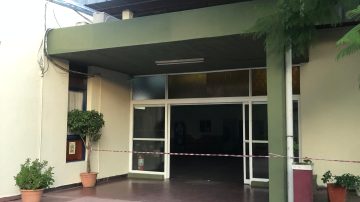 VIDEO: así quedó el aula tras el incendio ocurrido en la UCSE