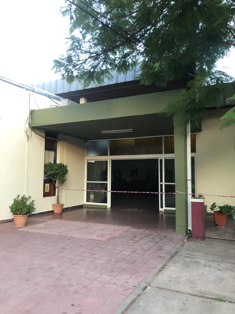 VIDEO: así quedó el aula tras el incendio ocurrido en la UCSE