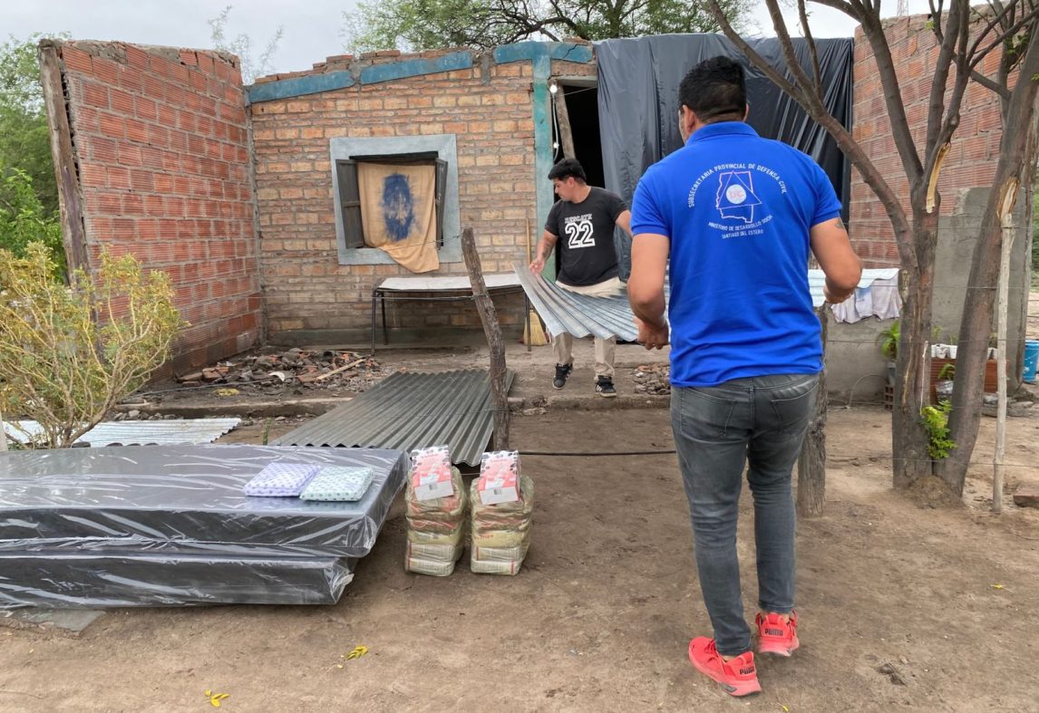 Asisten en Garza a familias afectadas por el temporal