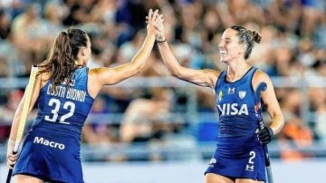 Las Leonas se reivindicaron en Santiago: Ganaron 2 a 1 a Australia en el Estadio Provincial