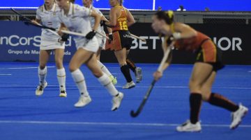 Las belgas vencieron a las australianas con 2 a 1 en el Estadio Provincial