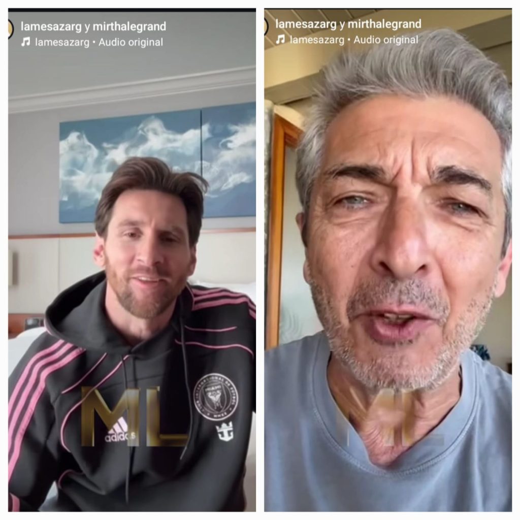 Hasta Messi se sumó a la lista de famosos que saludaron a Mirtha Legrand por sus 98 años