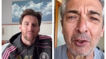 Hasta Messi se sumó a la lista de famosos que saludaron a Mirtha Legrand por sus 98 años