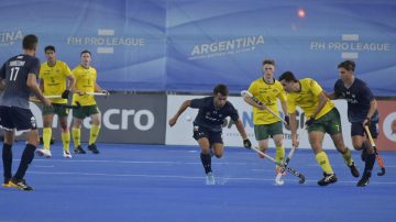 Los Leones mostraron jerarquía ante Australia en la FIH PRO League de Hockey