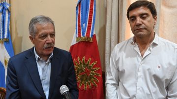 El gobierno provincial aporta fondos para culminar la reconstrucción de un sector de la feria de Las Termas