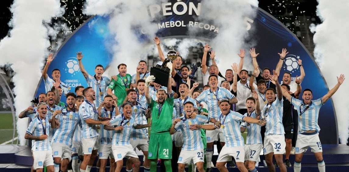 ¡Racing gigante en Brasil!: le ganó a Botafogo y se consagró campeón de la Recopa Sudamericana