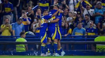 Boca le ganó un duro partido a Rosario Central y quedó como puntero de la zona A