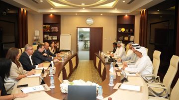 El gobernador Zamora mantuvo una importante reunión con fondos de inversión de Emiratos Árabes