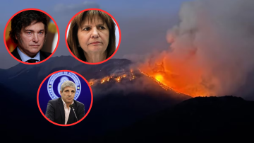 Denunciaron penalmente a Milei, Bullrich y Caputo por la gestión de los incendios en la Patagonia