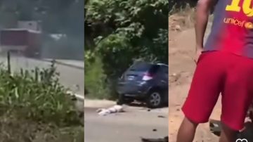 IMPACTANTE VIDEO. Una beba fue encontrada gateando en la ruta tras un terrible accidente