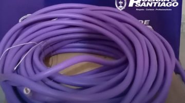 Villa Robles: Joven devolvió los 33 metros de cable que había robado