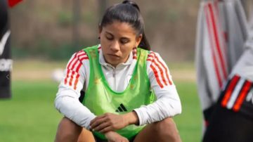 La santiagueña Candela Díaz regresó a la Argentina luego del escándalo por racismo en Brasil