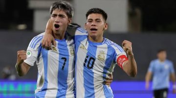 Con los santiagueños Carrizo e Hidalgo desde el arranque, Argentina sub-20 buscará el título ante Brasil