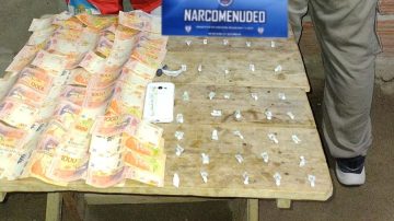 Golpe al narcomenudeo en el barrio IV Centenario de La Banda