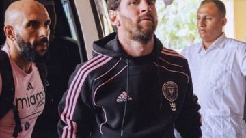 “Con tristeza seguimos lo que pasa en Bahía Blanca”: Messi se sumó a los mensajes de apoyo