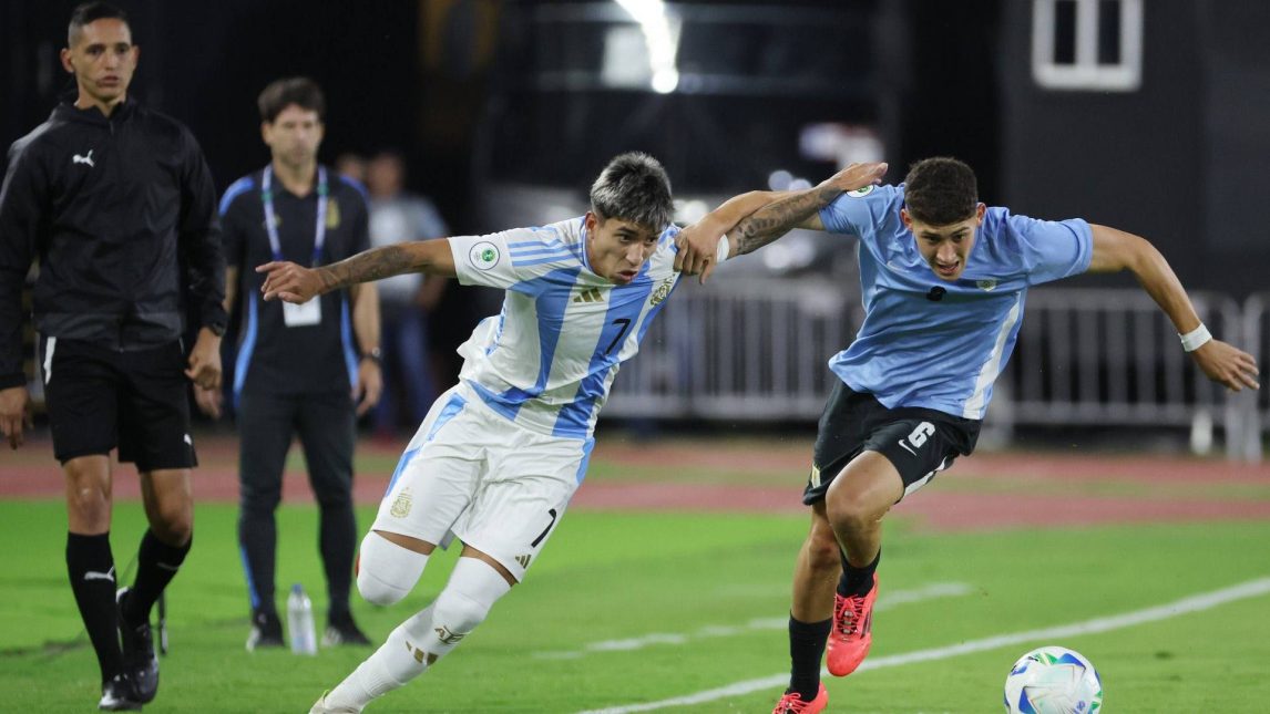 Sub-20: Argentina buscará la hazaña ante Paraguay y quedarse con el Sudamericano
