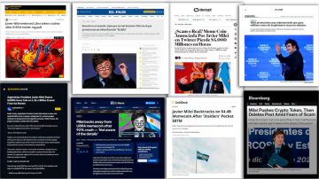 Los medios internacionales reflejan la promoción de $LIBRA, realizada por Javier Milei