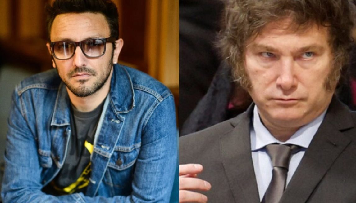 Emiliano Brancciari, cantante de No Te Va Gustar defenestró a Milei y bancó a María Becerra