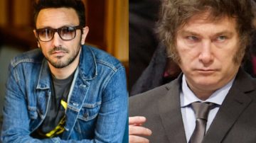 Emiliano Brancciari, cantante de No Te Va Gustar defenestró a Milei y bancó a María Becerra