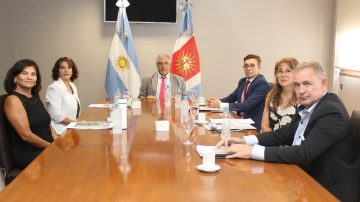 Importante reunión entre el Dr. López Alzogaray y los jueces de Familia de Capital y La Banda