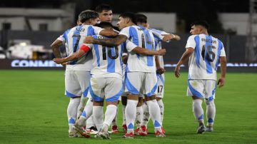 La Selección Argentina Sub-20 enfrenta a la dura Colombia
