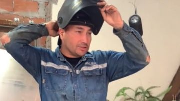 Un herrero que trabajó desde los 10 años logró cumplir su mayor sueño
