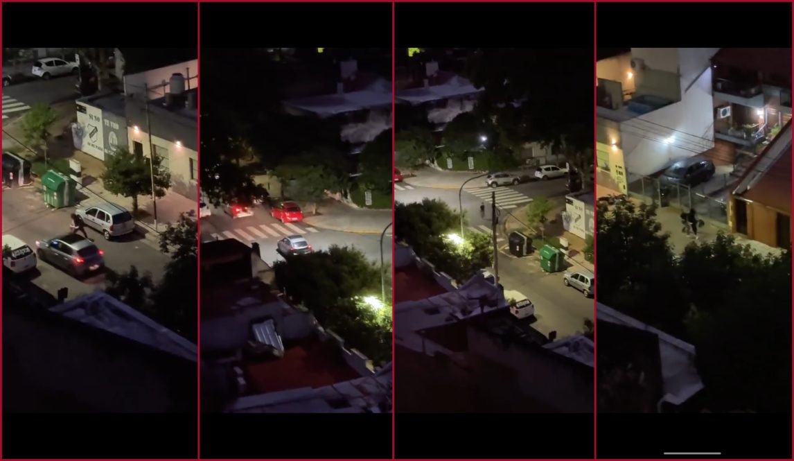 VIDEO: Un trapito le destruyó la luneta porque no le quiso pagar y él le dio una golpiza