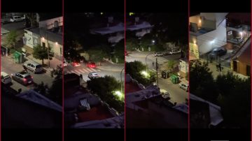 VIDEO: Un trapito le destruyó la luneta porque no le quiso pagar y él le dio una golpiza