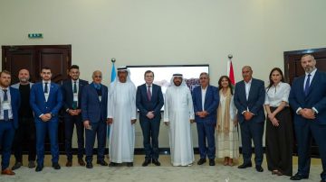 Zamora y Jalil participaron de la apertura del “Argentina Day” en Emiratos Árabes