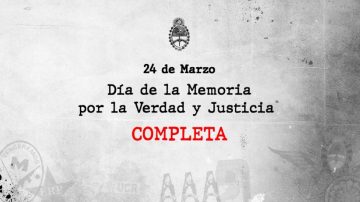 El polémico video del Gobierno Nacional por el Día de la Memoria “completa”