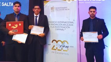 Policías de la provincia participaron como expositores en un congreso internacional sobre investigación criminal