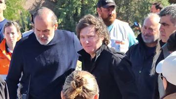 Tensión en Bahía Blanca: vecinos increparon a Milei durante su visita tras el temporal