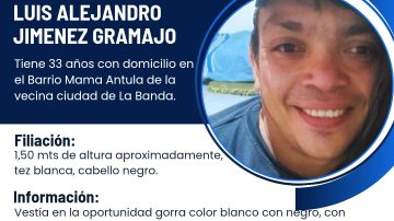 Buscan a un hombre de 33 años que salió de su casa el miércoles y no regresó